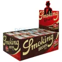 Foite pentru rulat maro la rola Smoking Brown cu filter tips incluse