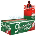 Pachet cu 60 de foite albe cu colturi taiate Smoking Green (Cut Corner)