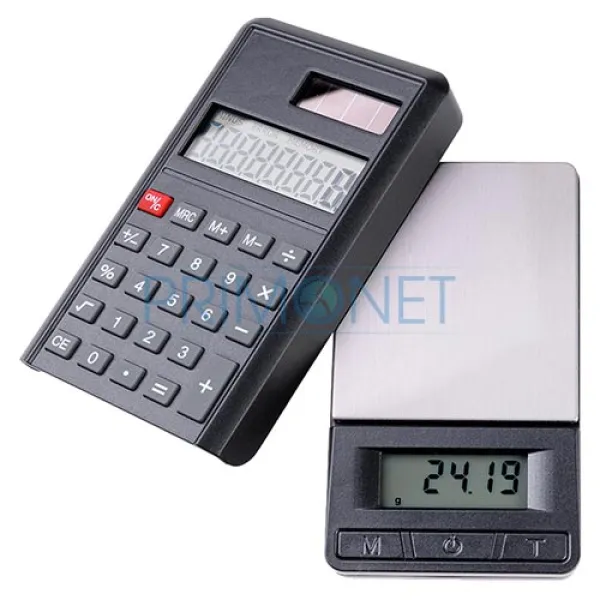 348117 Cantar de buzunar + calculator (0,01 - 200g) 