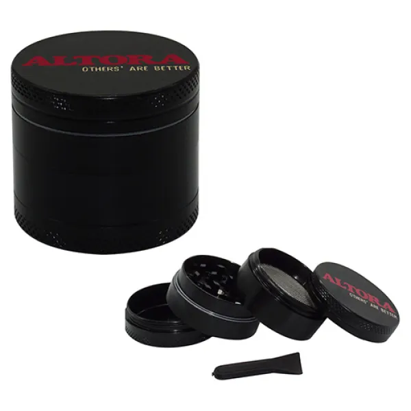 Grinder metalic Altora Black (4 parti)