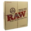 Tava de lucru magnetica pentru rulat tigari confectionata din bambus marca RAW