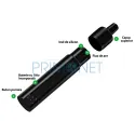 Vaporizator portabil cu compartiment ceramica pentru incalzit tutun marca Vivant