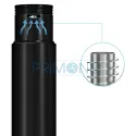 Vaporizator portabil cu compartiment ceramica pentru incalzit tutun marca Vivant