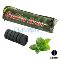 Carbuni Narghilea Golden River Menta (33 mm)
