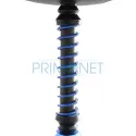 Narghilea de calitate cu un furtun Kaya Elox Twist Blue 62 CM