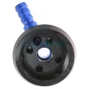 Narghilea de calitate cu un furtun Kaya Elox Twist Blue 62 CM