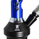 Narghilea de calitate premium cu un furtun si inaltimea totala de 64 cm Kaya Elox Eco Pentagon Blue