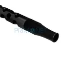 Narghilea profesionala de vanzare cu un furtun Kaya Elox Eco Pentagon Black 64 CM