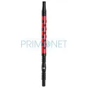 Narghilea rosie cu un furtun de vanzare Kaya Elox Eco Pentagon Red 64 CM