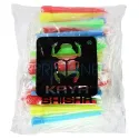 Mustiuc culoare neon confectionat din plastic pentru narghilea marca KAYA