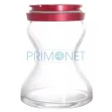 Narghilea portabila de vanzare Kaya Elox Disc Red 41 CM (metal case)