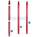 Narghilea portabila de vanzare Kaya Elox Disc Red 41 CM (metal case)