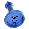 Narghilea cadou in cutie metalica cu 1 furtun Kaya Elox Carbon Blue 41 CM (metal case)