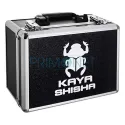  Narghilea mica cu un furtun Kaya Elox Carbon Pink 41 CM (metal case)