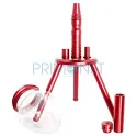 Narghilea de calatorie cu un furtun Kaya Elox Bonfire Red 34 CM