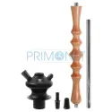 Narghilea pentru fumat de vanzare cu toate accesorii necesare incluse Kaya Elox 730 Silver Trumpet 82 CM