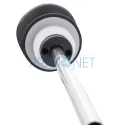 Narghilea pentru fumat de vanzare cu toate accesorii necesare incluse Kaya Elox 730 Silver Trumpet 82 CM