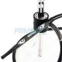 Narghilea de calitate pentru fumat cu imprimeu marca Oduman Drift Black 60 CM