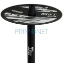 Narghilea de calitate pentru fumat cu imprimeu marca Oduman Drift Black 60 CM