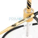 Narghilea pentru fumat premium cu imprimeu de calitate marca Oduman Drift Gold 60 CM
