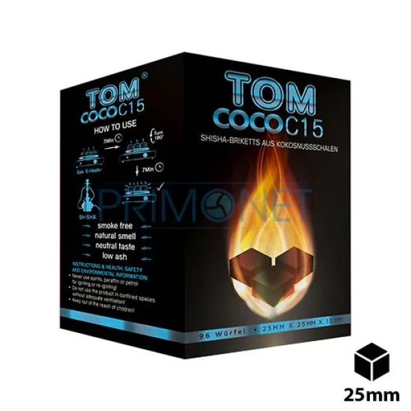 Carbuni Narghilea Tom Coco Blue (1 kg)