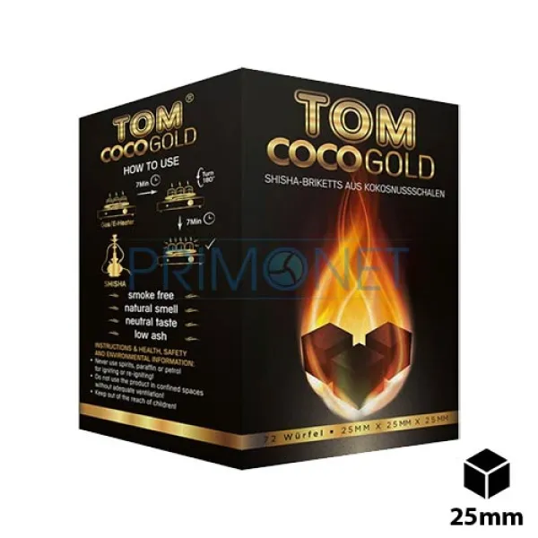Carbuni Narghilea Tom Coco Gold (1 kg)