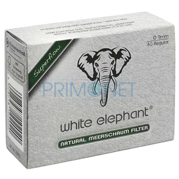 Filtre Pipa White Elephant Meerschaum 9MM