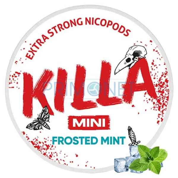 Pouch nicotina Killa Frosted Mint Mini Strong 16 mg/g (12,8 mg/pouch)