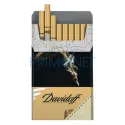 Pachet cu 20 de tigarete slim cu filtru auriu Davidoff District Gold Slim (SL-LINE)