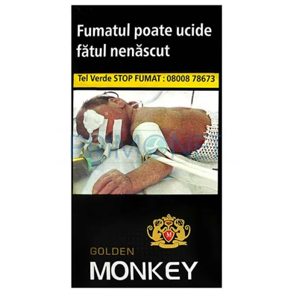 Tigarete Golden Monkey Black 100's