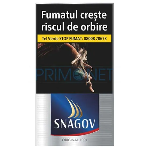 Tigarete Snagov Blue 100's