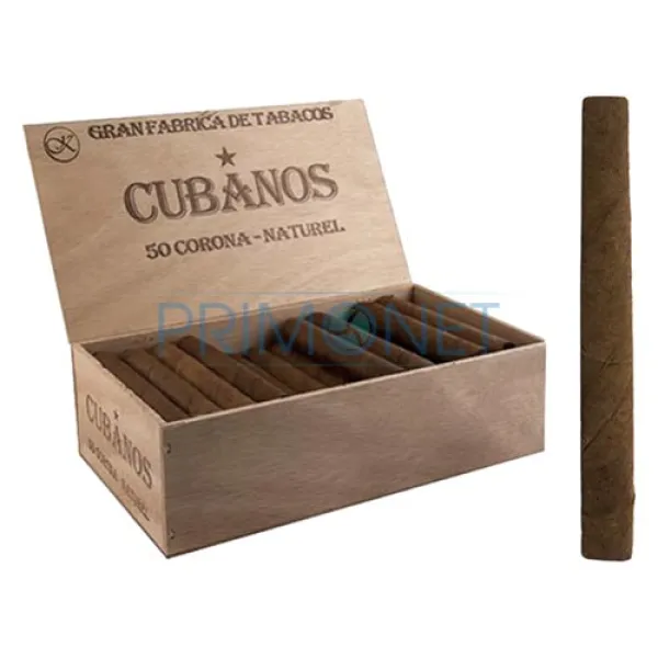 Tigari de foi Cubanos Corona Naturel 393g (50)