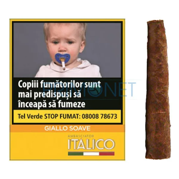 Tigari de foi Ambasciator Italico Giallo Suave 29g (vanilie) 5