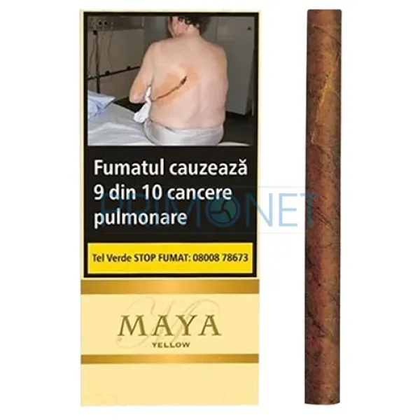 Tigari de foi Maya Yellow 20g (vanilie) 10