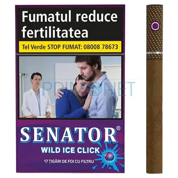 Tigari de foi Senator Filter Wild Ice Click 23g (17)