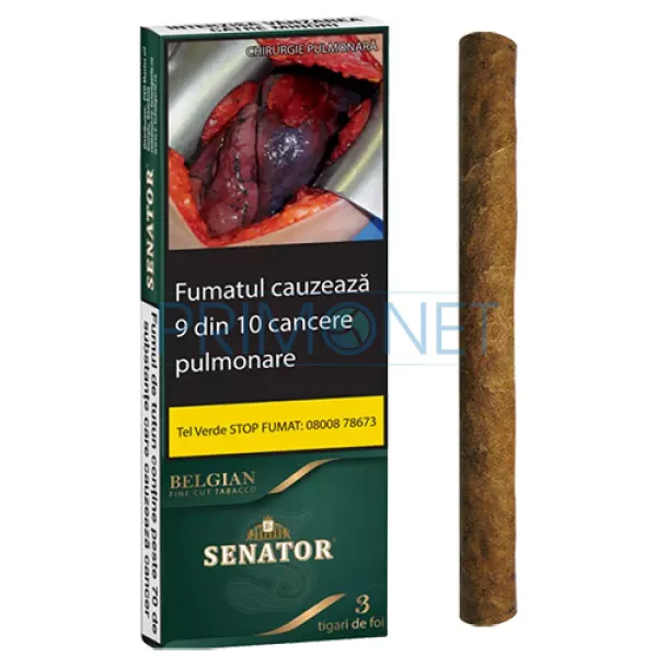 Tigari de foi Senator Belgian 20g (3)