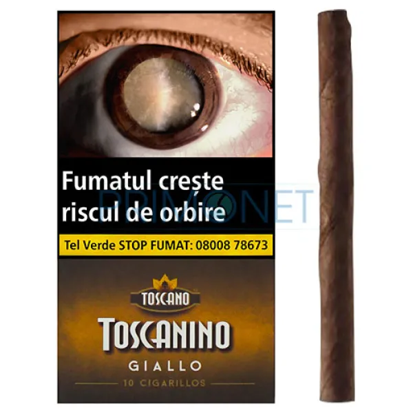 Tigari de foi Toscanino Giallo 38g (vanilie) 10