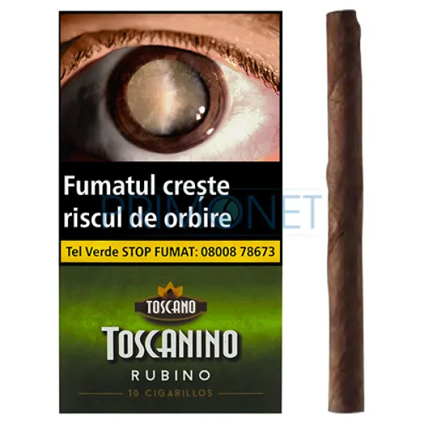 Tigari de foi Toscanino Rubino 38g (mere, scortisoara) 10