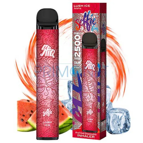 Mini narghilea Selfie STIQ Ice Lush (0 mg) 2500 pufuri