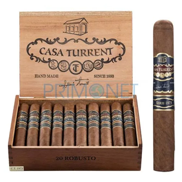 Trabucuri Casa Turrent 1973 Robusto Natural Round (20)