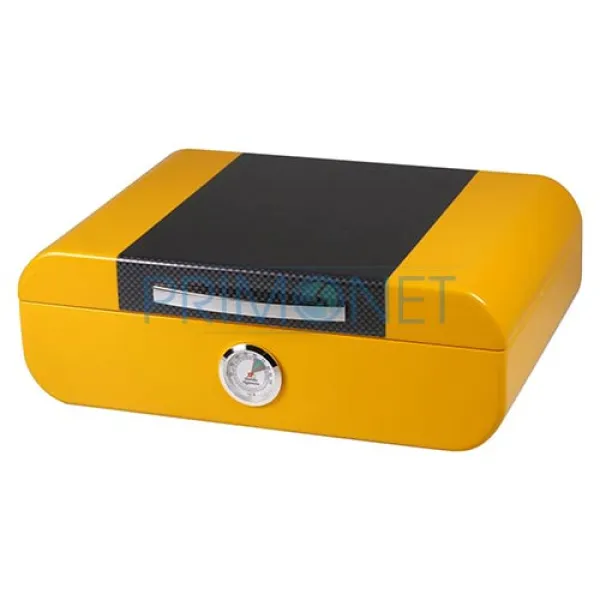 561462 Humidor trabucuri Yellow Racing