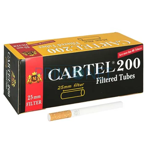 Tuburi Tigari Cartel Extra (25 mm) 200