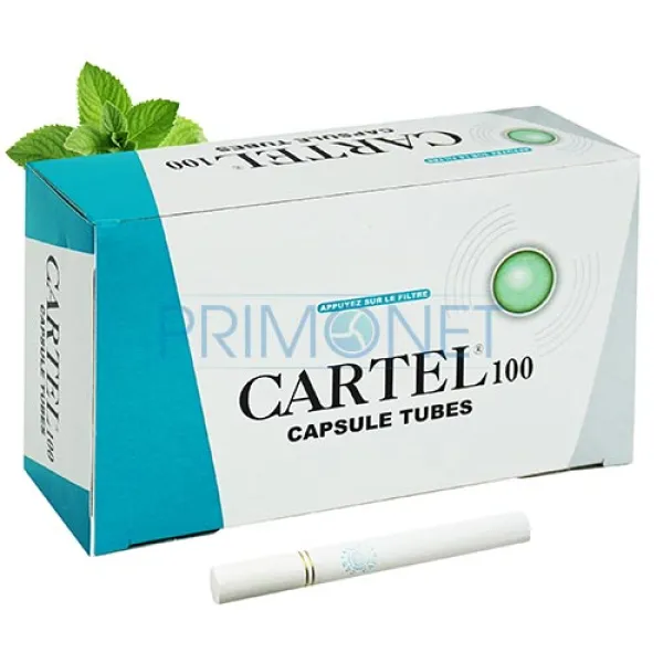 Tuburi Tigari Cartel Click Menthol (20 mm) 100