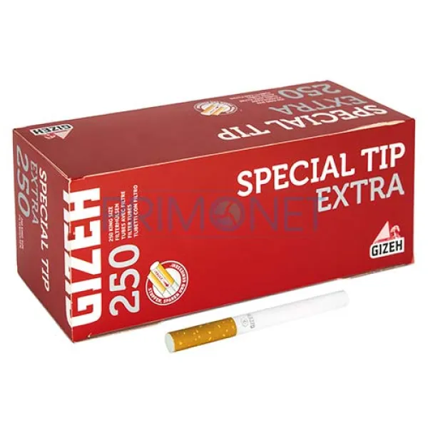 Tuburi Tigari Gizeh Extra Red (25 mm) 250