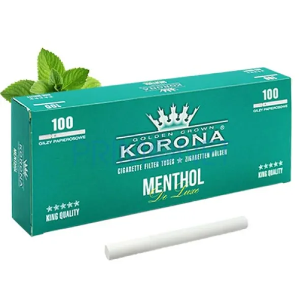 Tuburi Tigari Korona Menthol 100