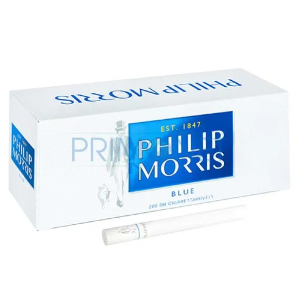 Tuburi Tigari Philip Morris Blue 200