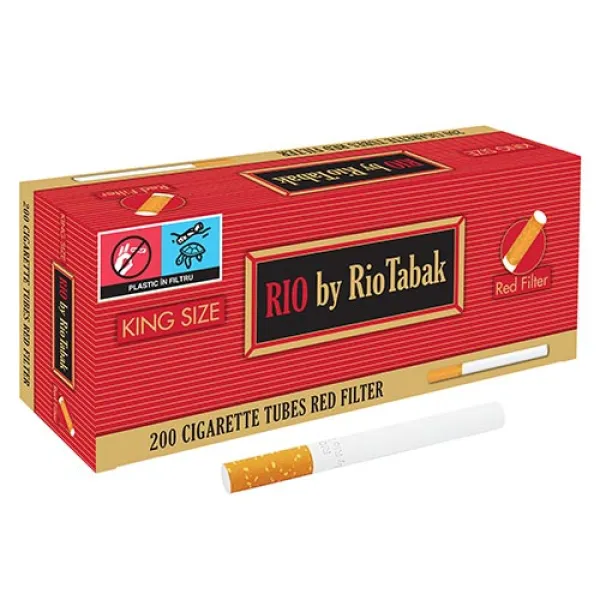 Tuburi Tigari RIO Red by RioTabak 200