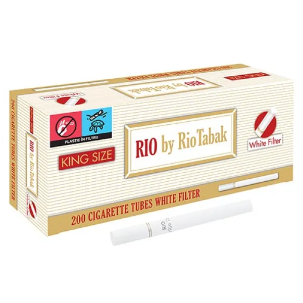 Tuburi Tigari RIO White by RioTabak 200