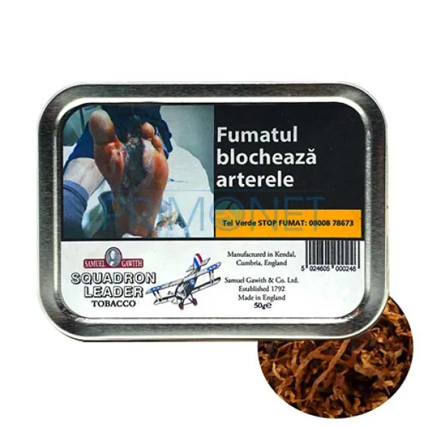 Tutun pentru Pipa Samuel Gawith Squadron Leader 50g
