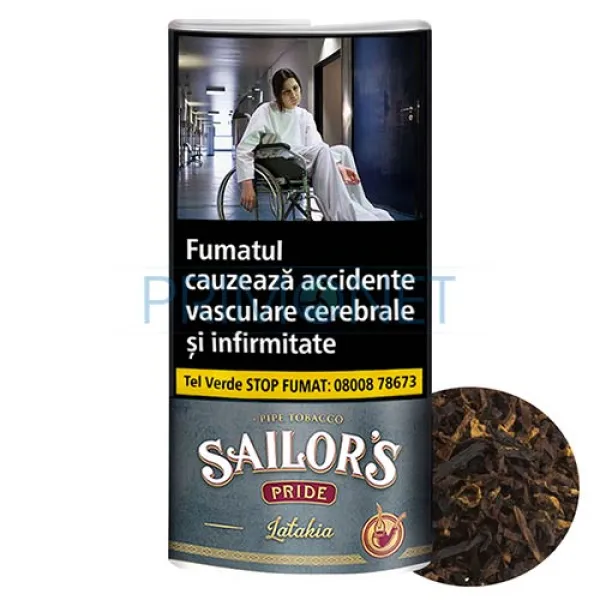 Tutun pentru pipa Sailors Pride Latakia (25g)